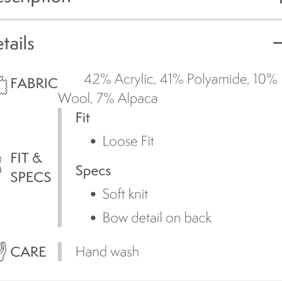 Soaked In Luxury Bow Sweater Pullover - Picture 7 of 7